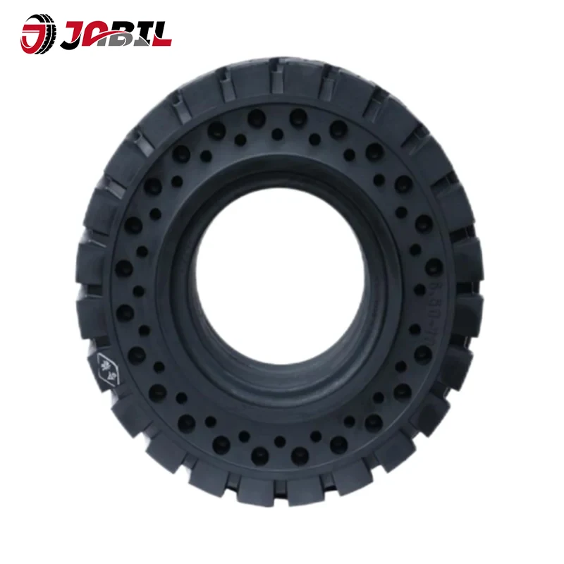 Stoßdämpfung feste Reifen