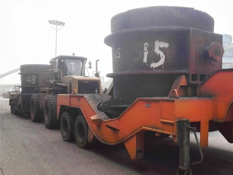 Pfannenwagen für geschmolzenes Eisen